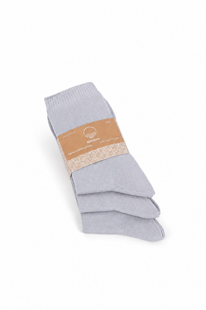 Picture of Cloud Socks Pack of 3 - Sky Blue