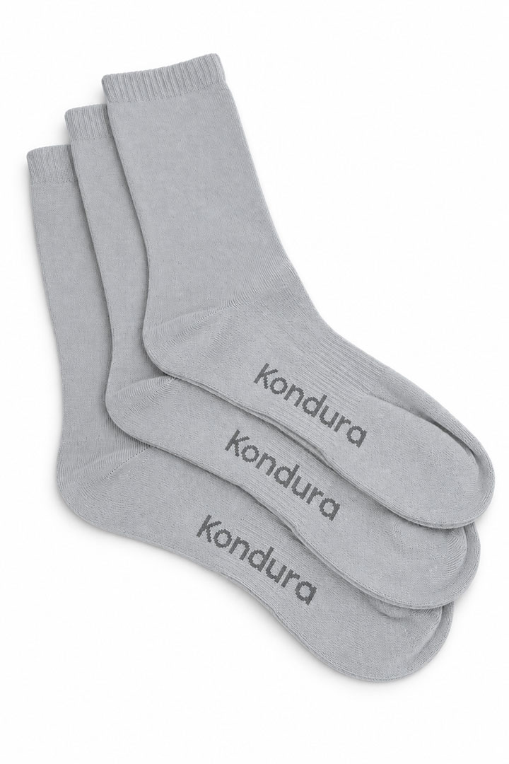 Picture of Cloud Socks Pack of 3 - Grey