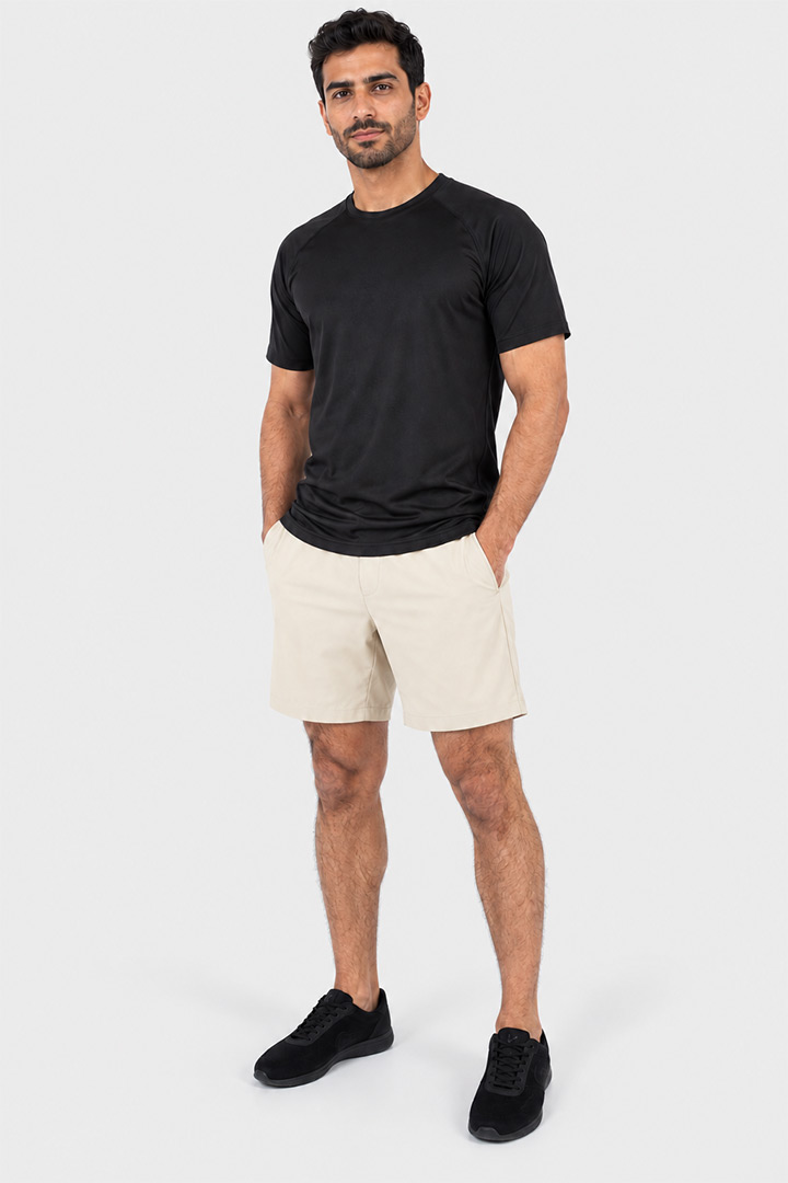 Picture of Active Tech Shorts - Beige 