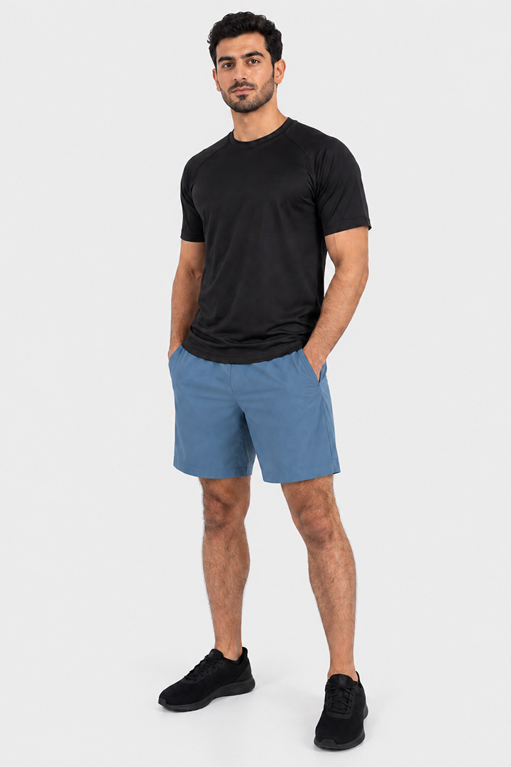 Picture of Active Tech Shorts - Light Blue