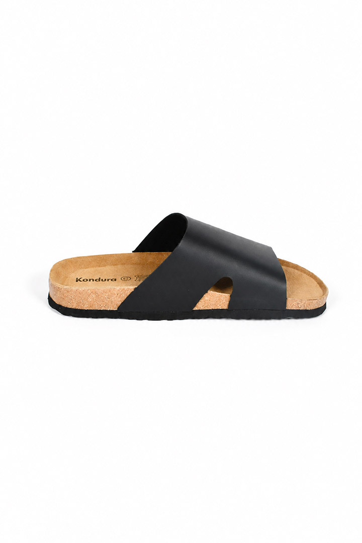 Picture of Cloud Slides - Black Leather