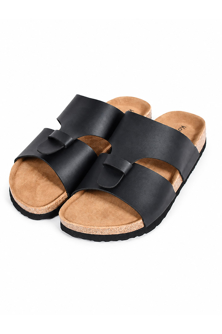 Picture of Cloud Arabia Slides - Black Leather 