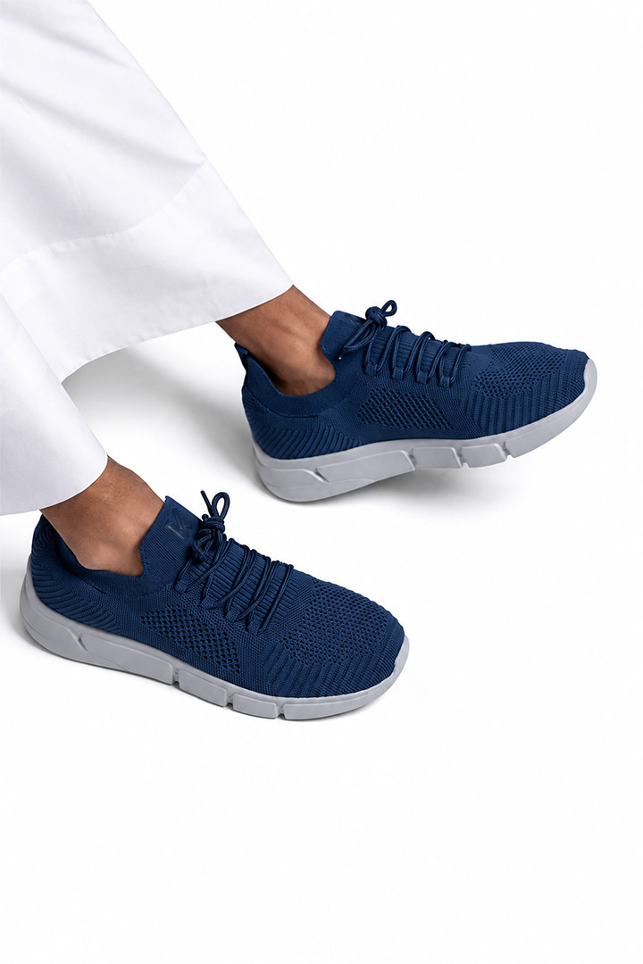 Picture of Navy on Grey