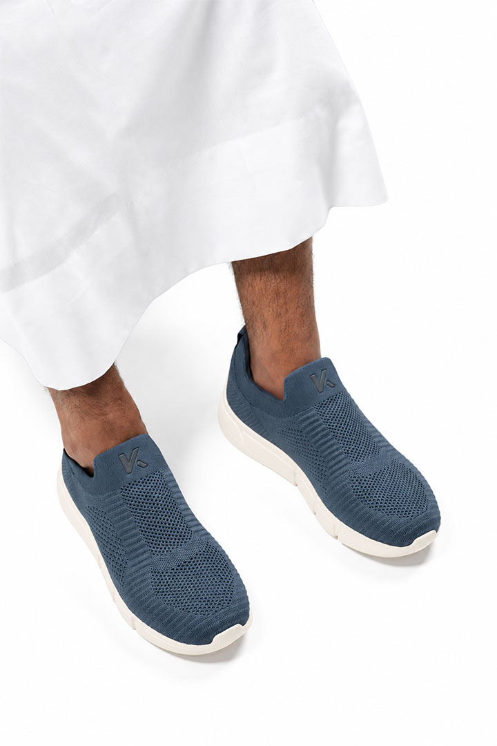 Picture of Slip On Teal on White