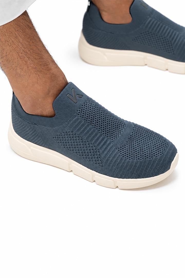 Picture of Slip On Teal on White