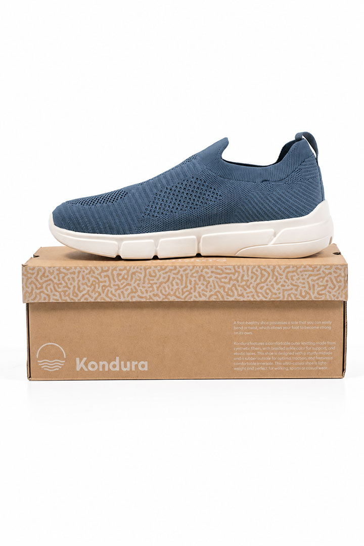 Picture of Slip On Teal on White