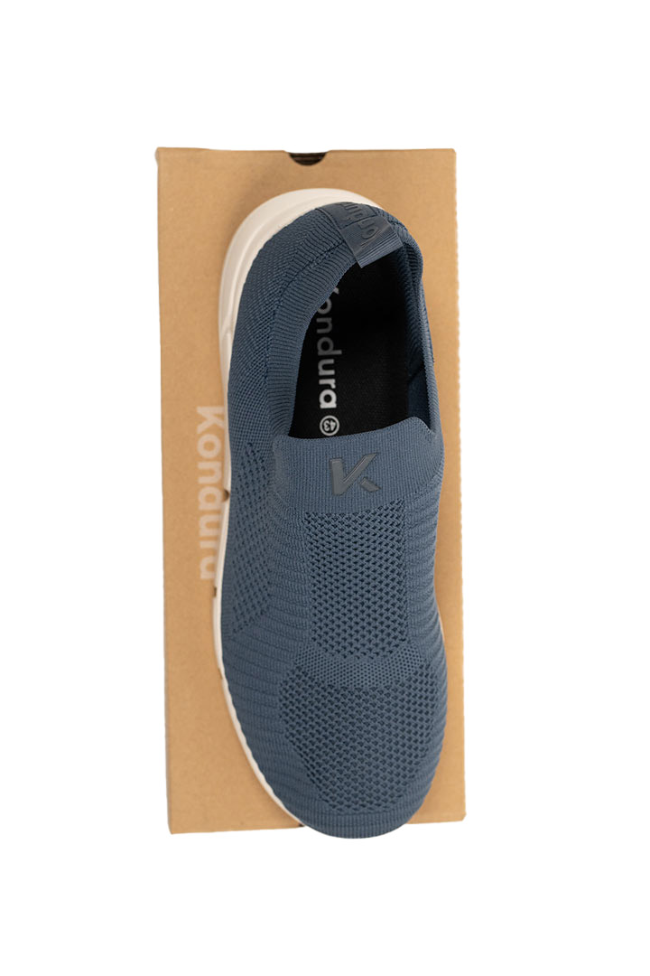 Picture of Slip On Teal on White