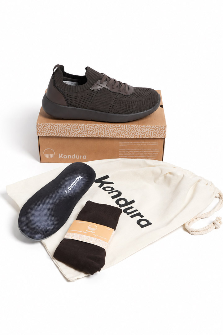 Picture of  Cloud Walk - Brown Leather on Brown 