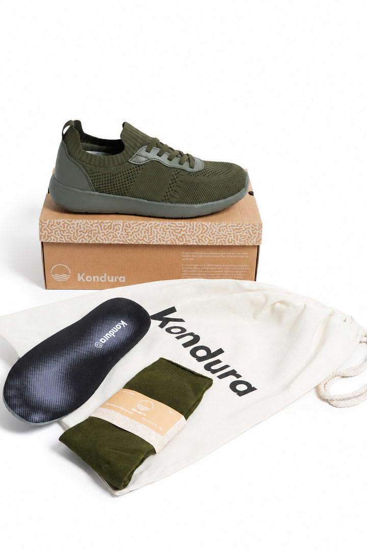 Picture of Cloud Walk - Olive Leather on Olive
