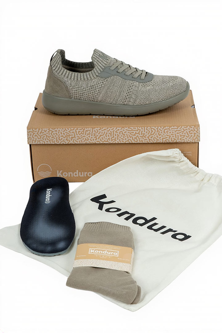 Picture of Cloud Walk - Khaki Blend Suede 