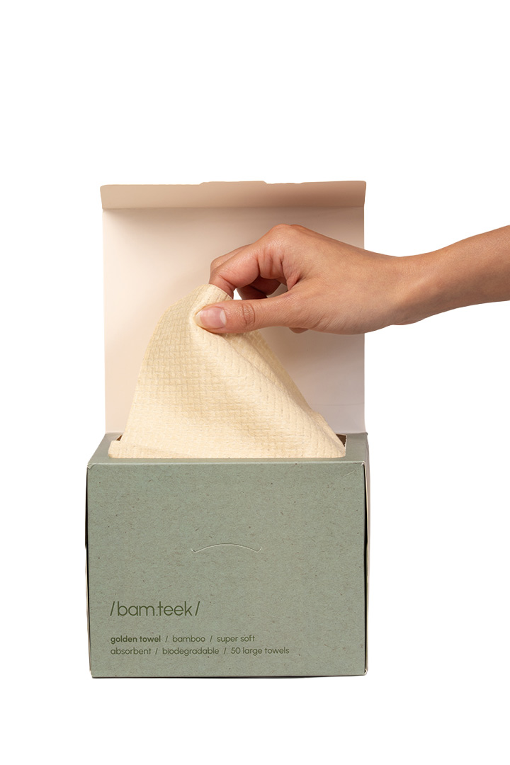 Picture of Golden Face Towel